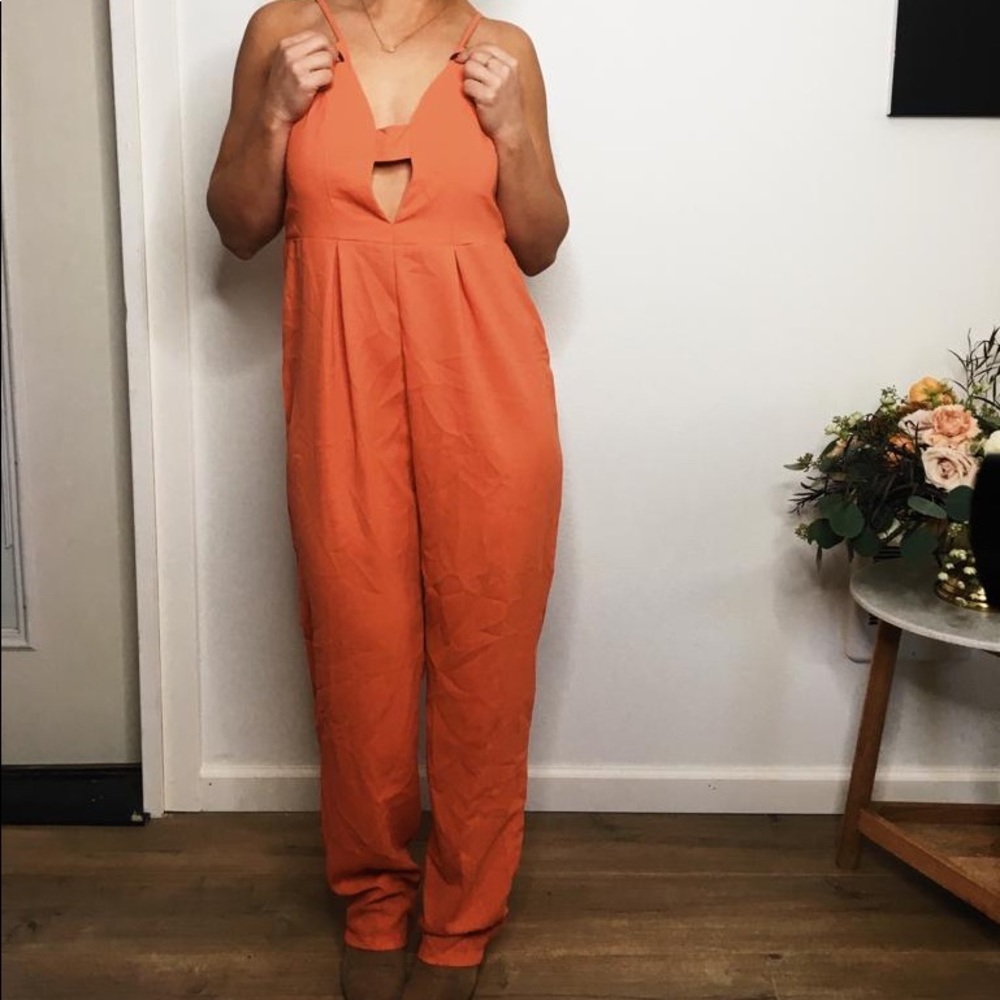 Orange jumper